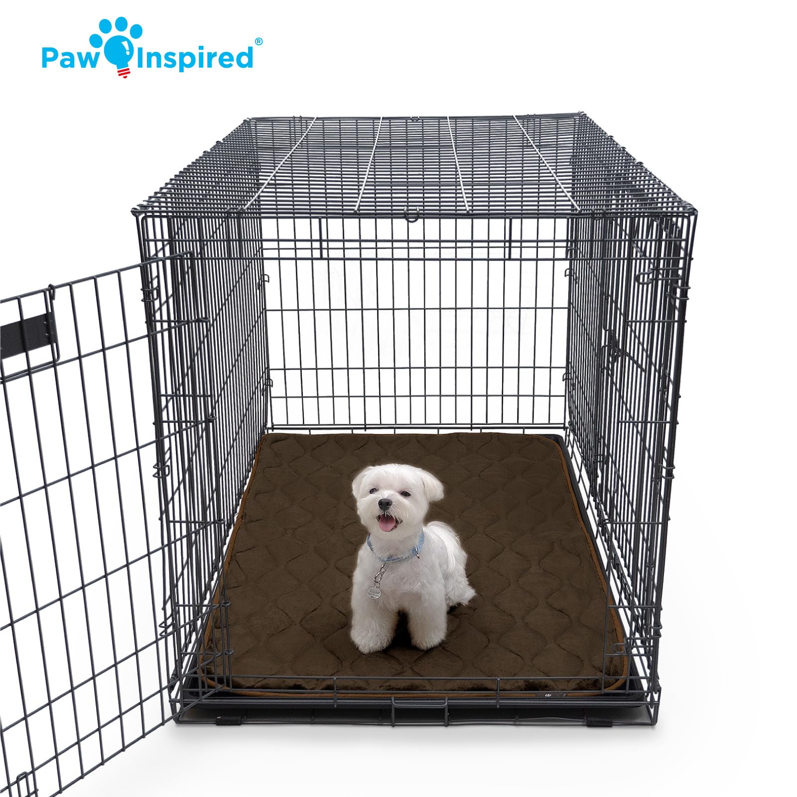 Paw Inspired lavable y reutilizable gris: lavado sencillo para uso diario.