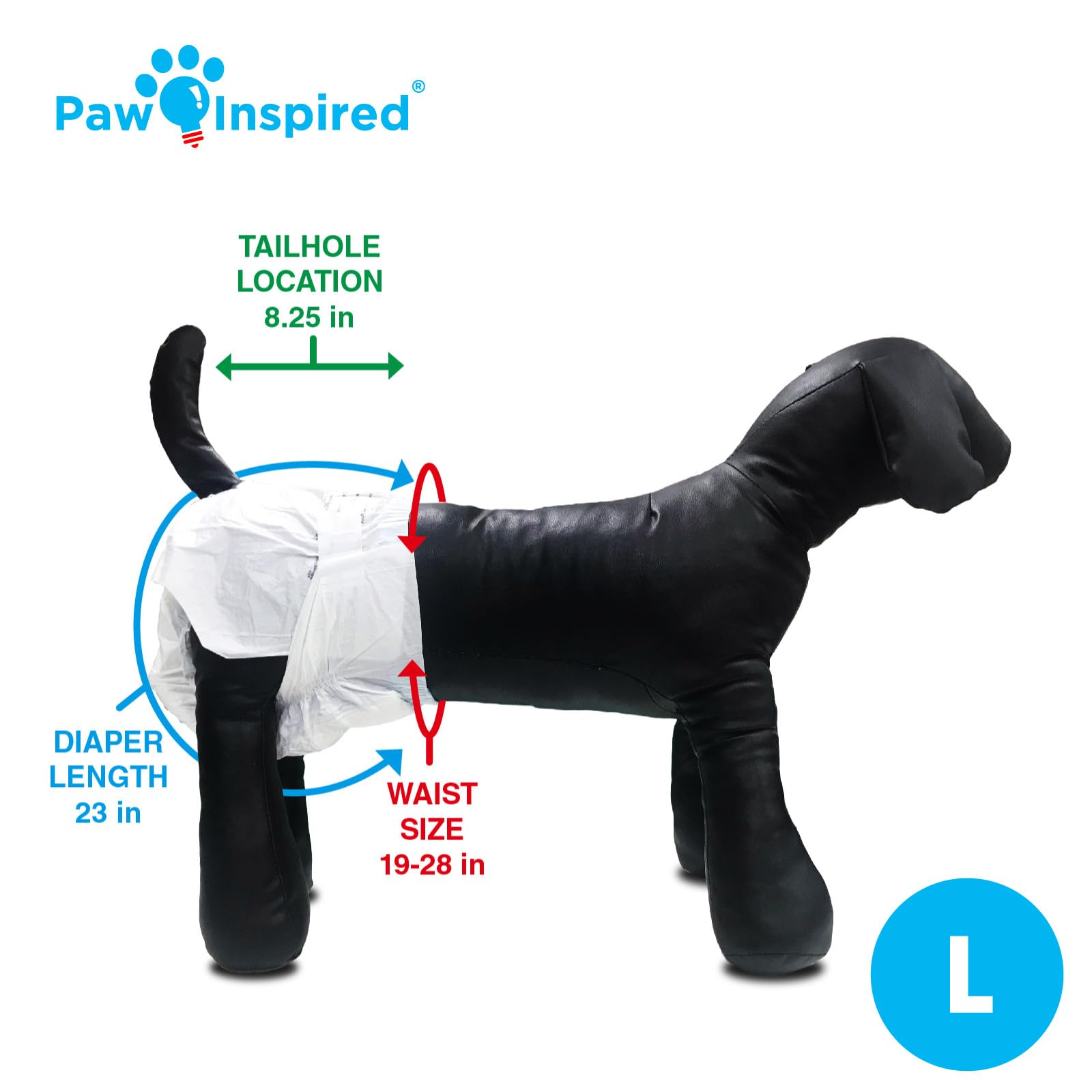 Paw Inspired: adecuados para perros grandes con tallas versátiles y ajuste flexible.