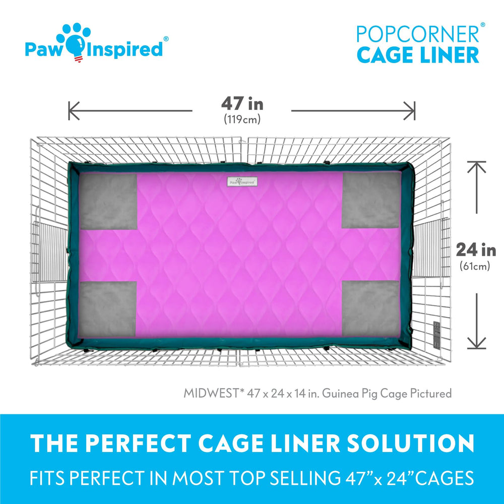Paw Inspired PopCorner base-impermeable-conejillo-indias previene filtraciones y manchas.