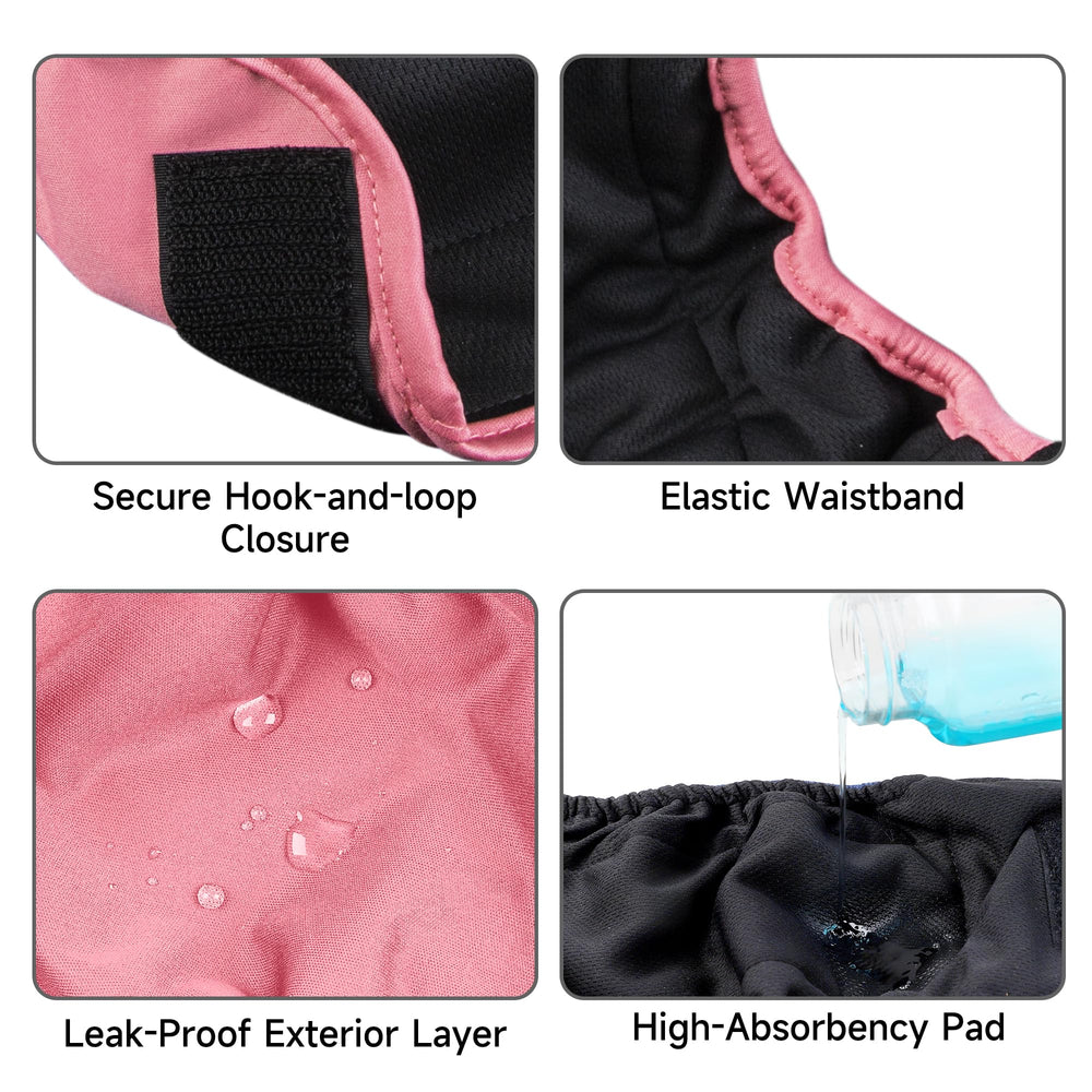 Paw Legend capa externa impermeable mantiene a la perra seca y limpia.
