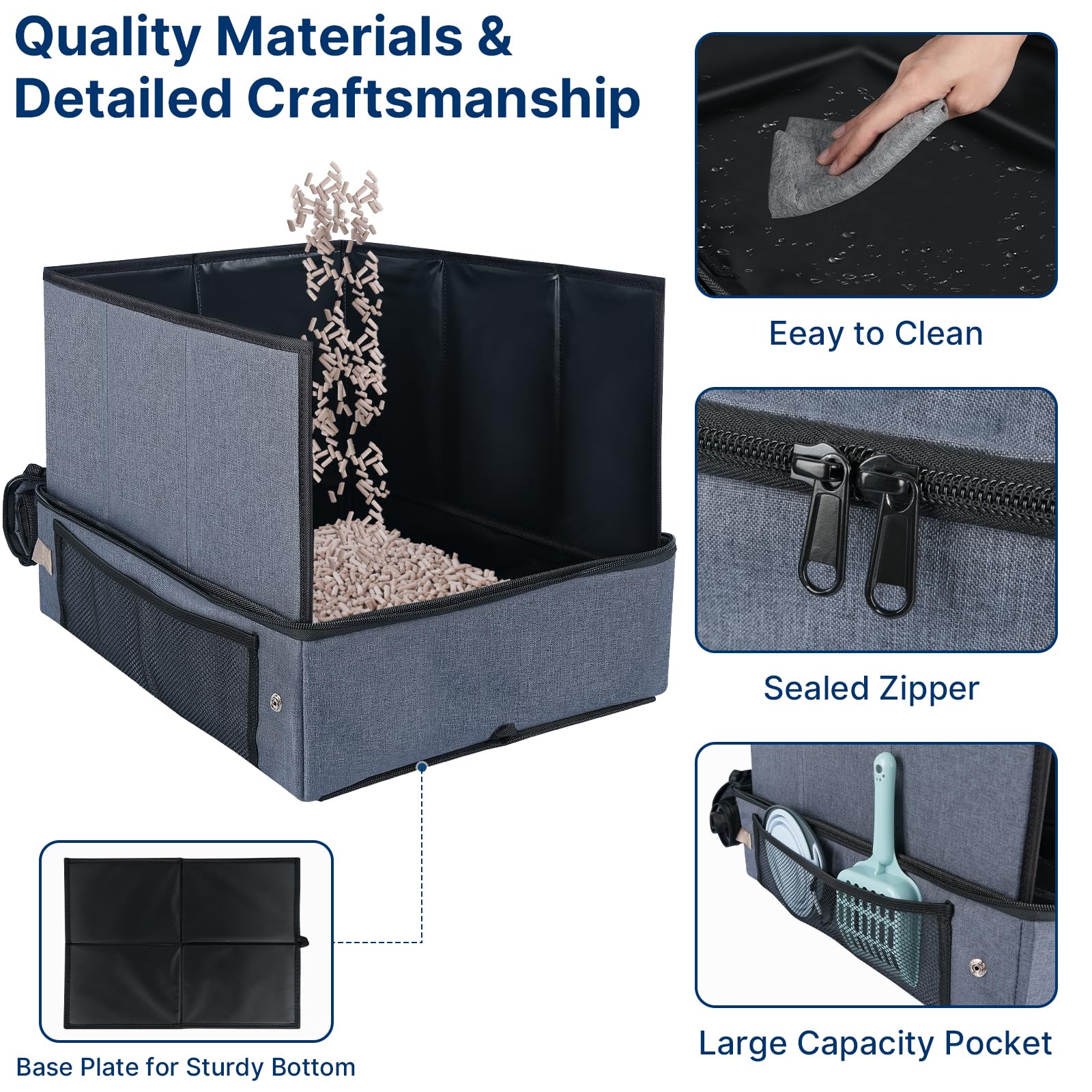 Espacio amplio de Paw Libero para gatos adultos, cómodo y natural al usar.