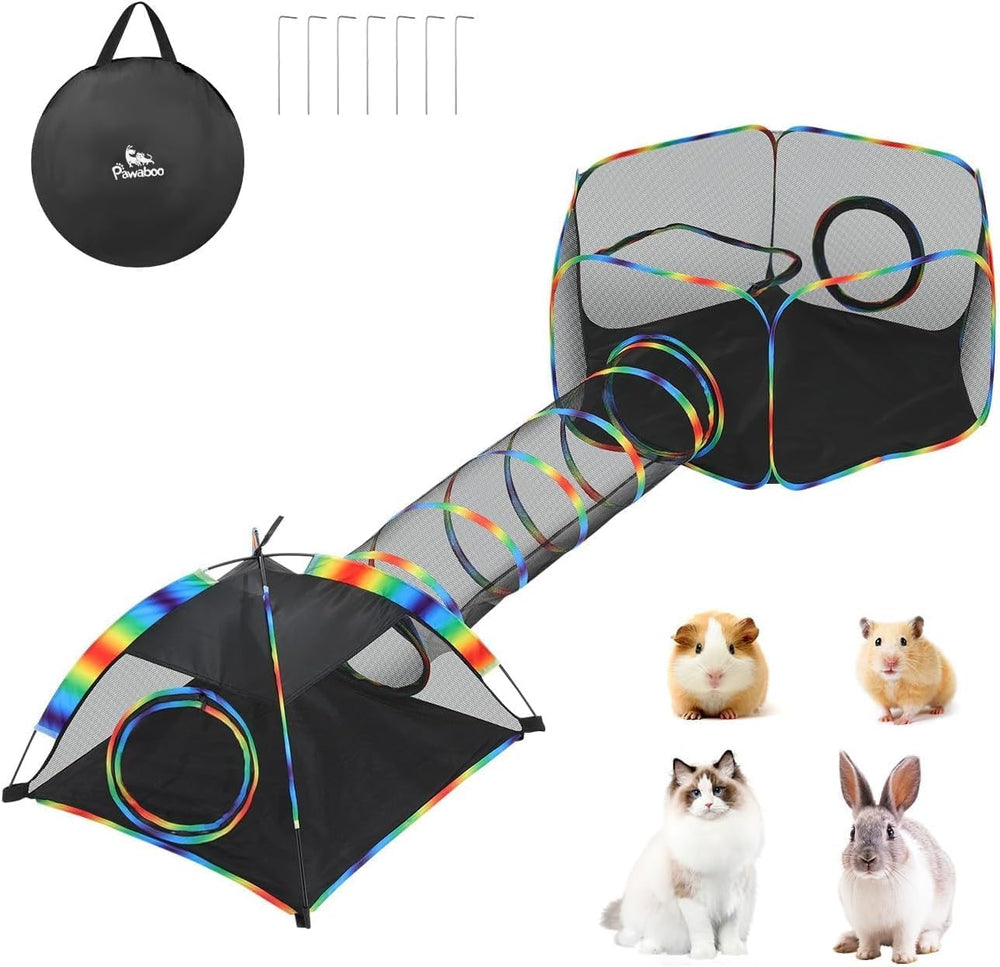 Pawaboo arcoiris uso interior y exterior perfecto para patio o jardín.