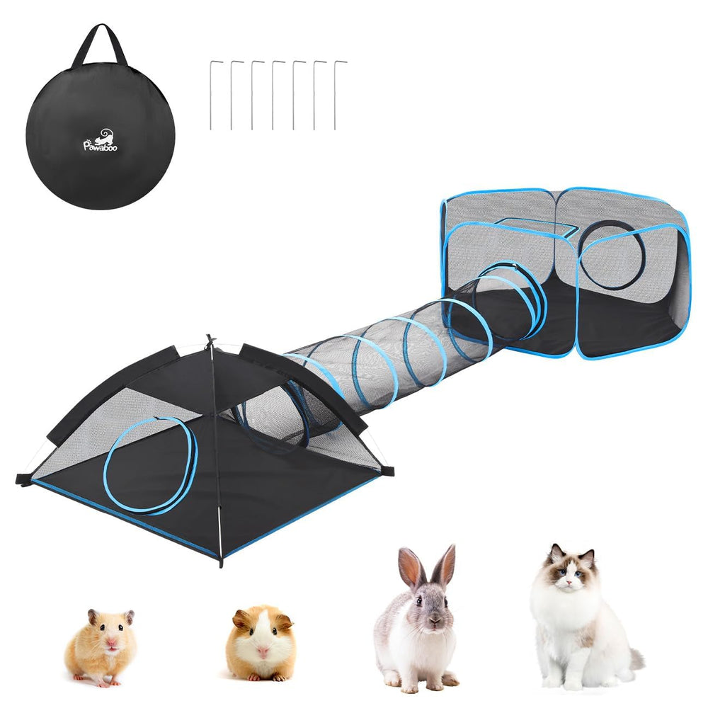 Pawaboo diseno plegable, se guarda compacto para uso interior o exterior.