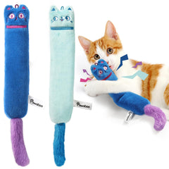 Pawaboo: juguete para gatos con hierba gatera y campana, ideal para activar juego y curiosidad.