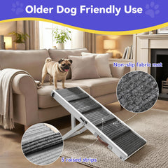 Pawaboo rampa para perro alturas ajustables para sofá cómodo