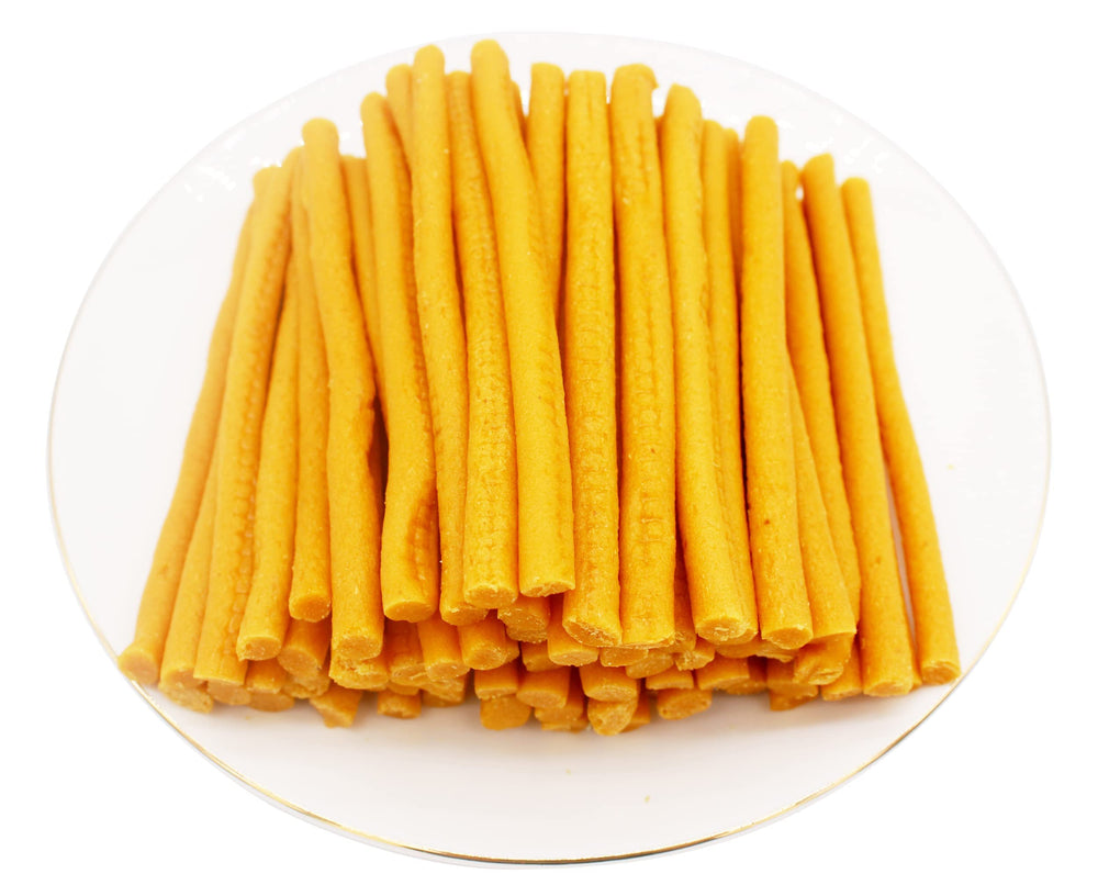 Pawant palos pollo patata dulce, snack entrenable para perros activos.