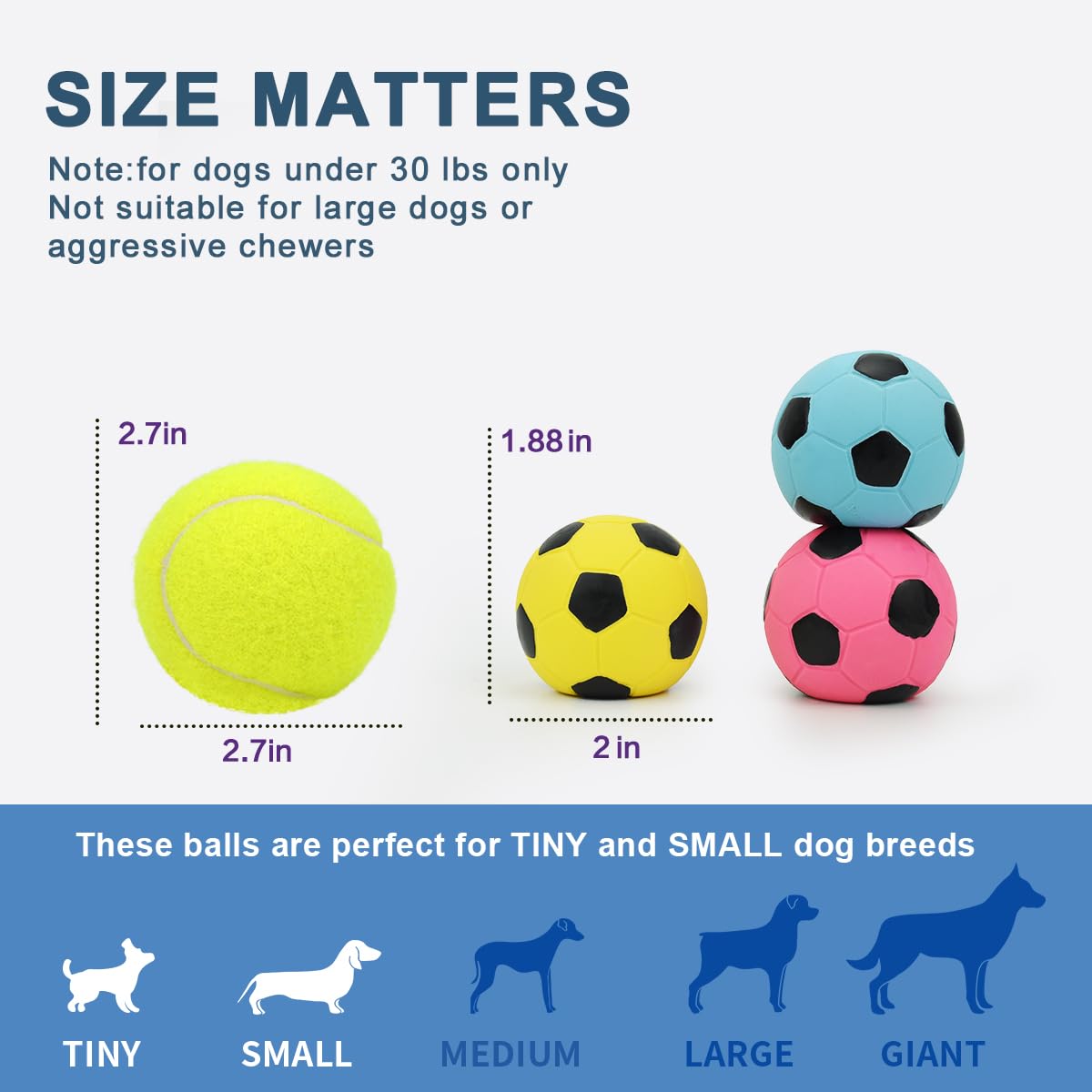 Pawdoer bola con forma plana, facilita agarre y recogida.