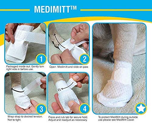 PawFlex Medimitt es duradero y lavable a mano.