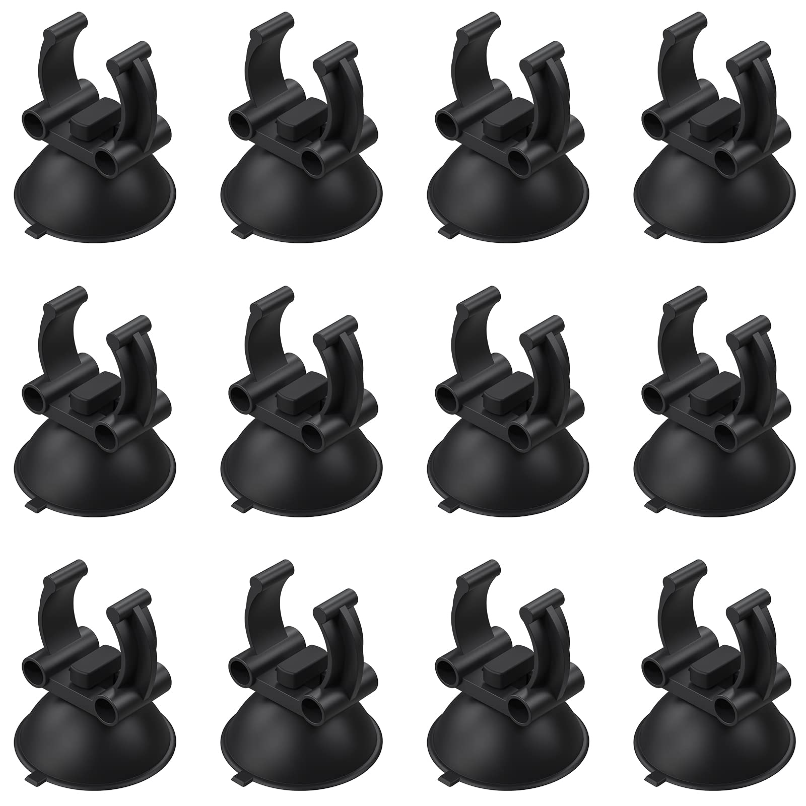 Pawfly set ventosas para calentadores, 12 unidades listas para acuario.