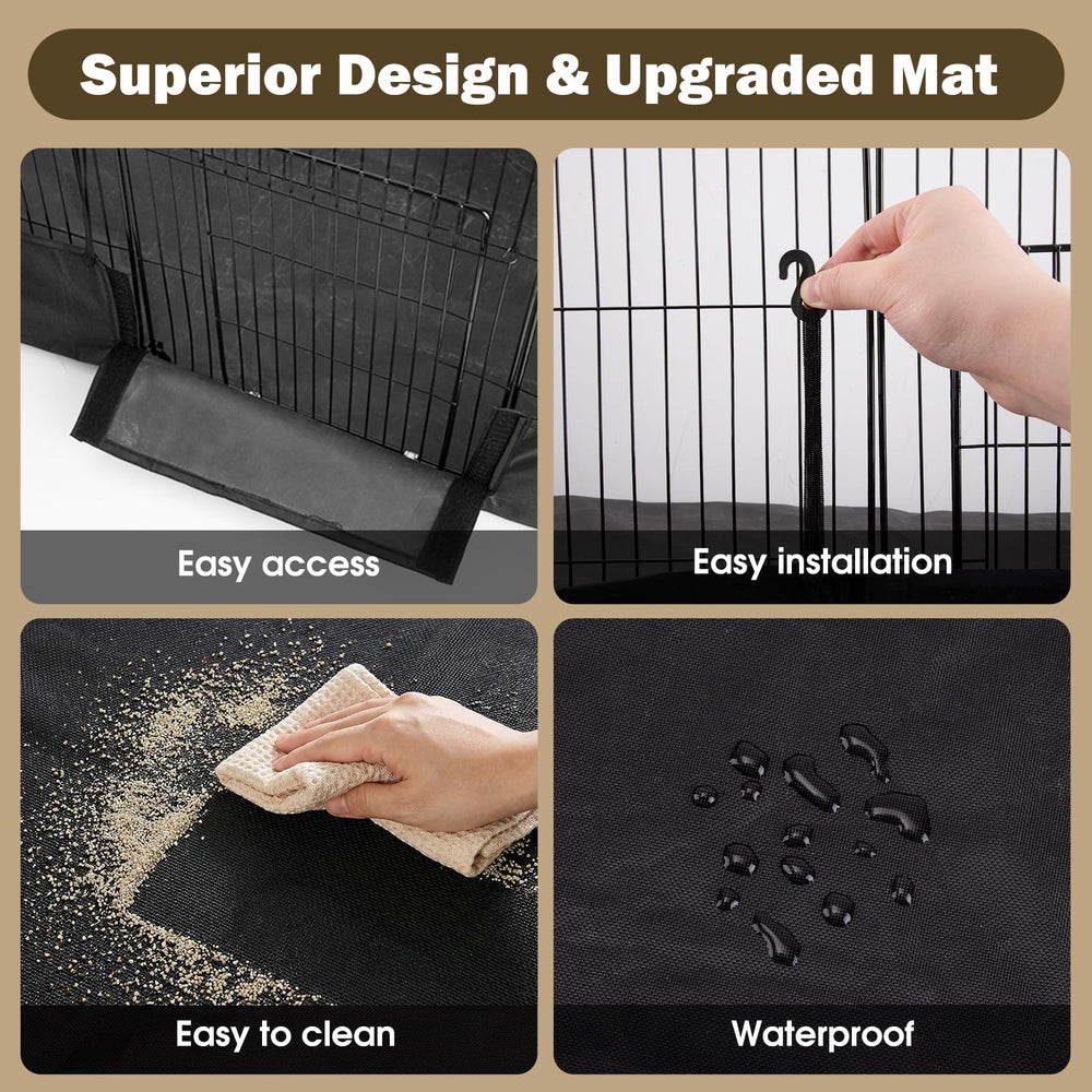 PAWING tapete impermeable de 24x48: protege suelos y facilita la limpieza.