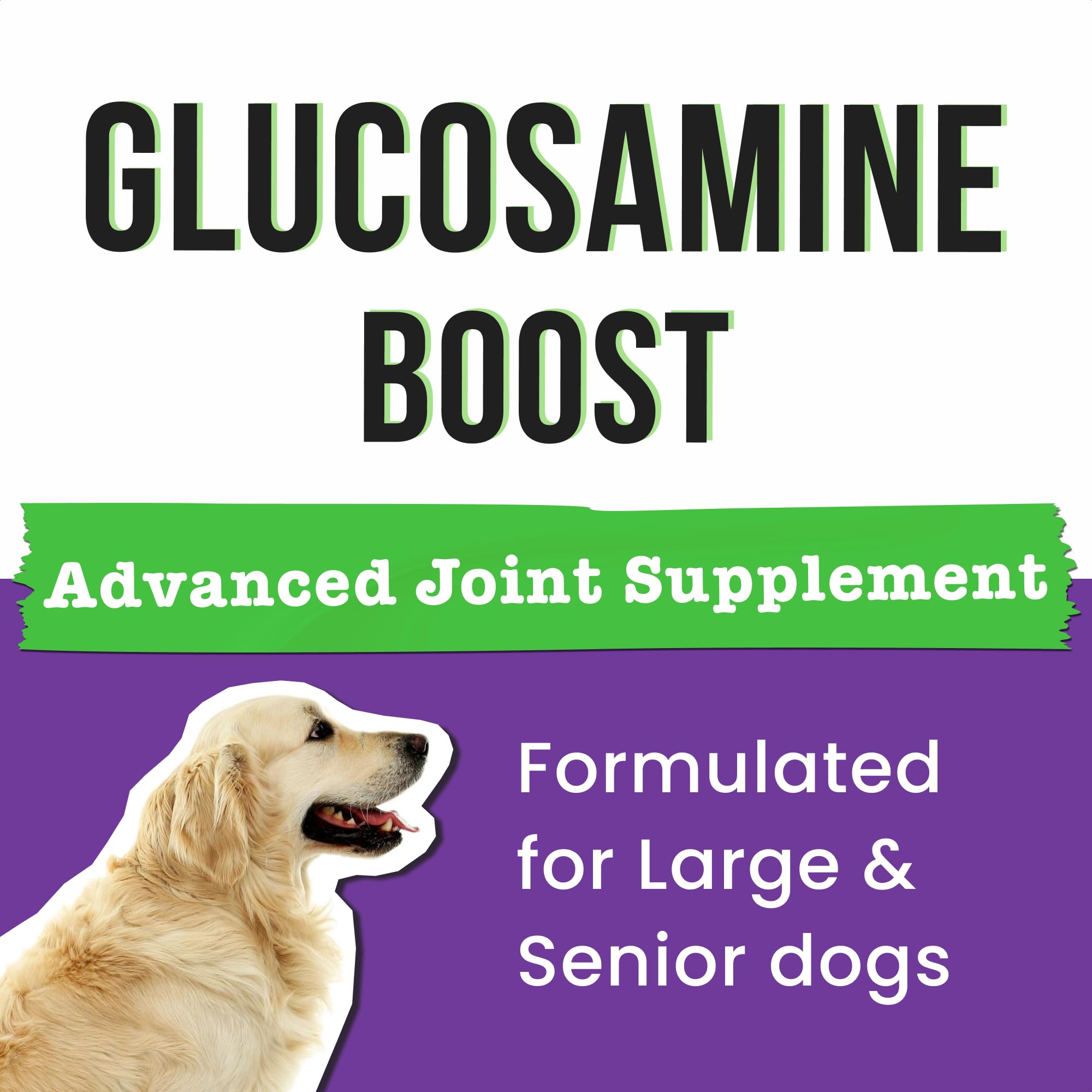 Pawsential glucosamina para perros, masticables sabrosos, fácil de incorporar.