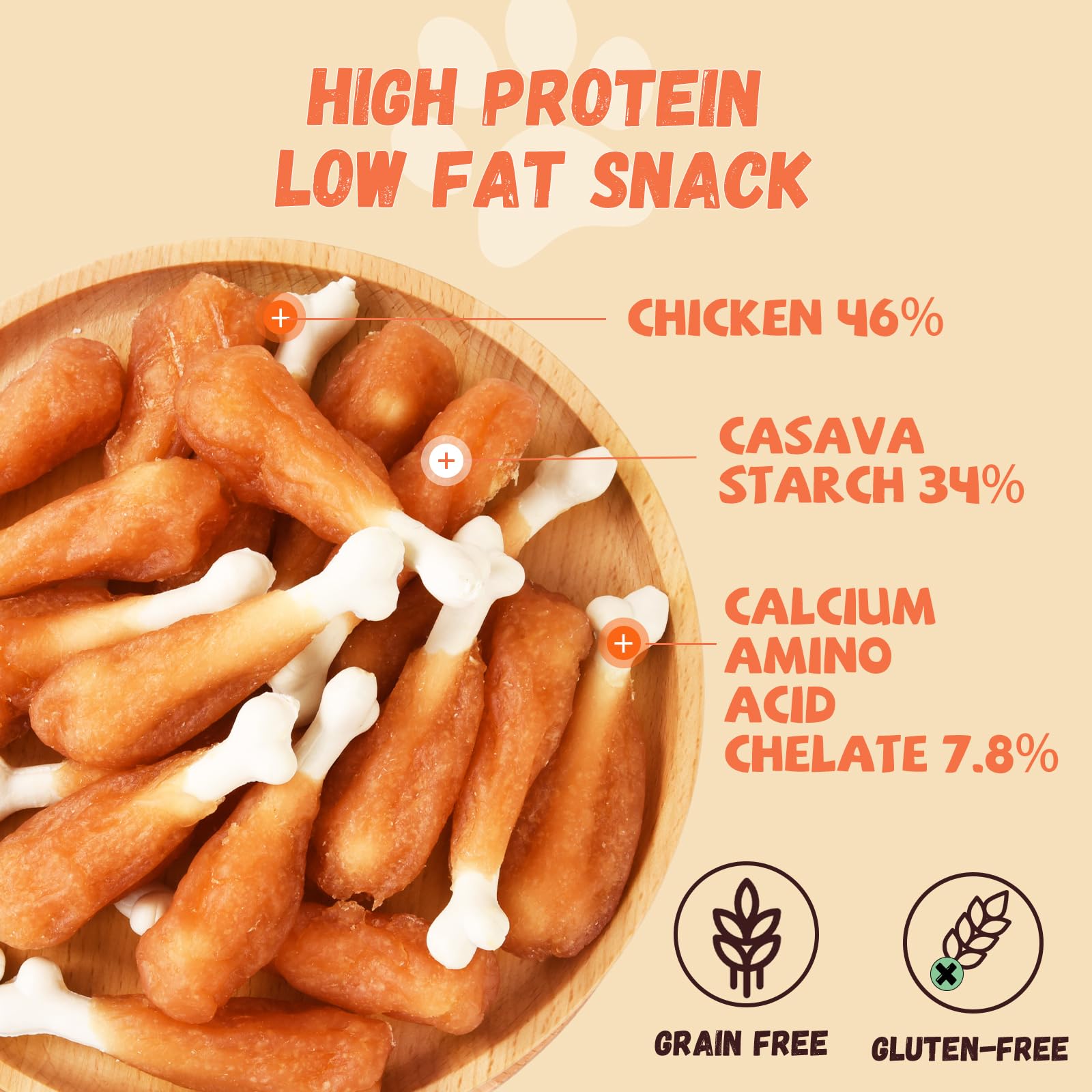 Pawmate rawhide-free dog treat highlight safe chewing option