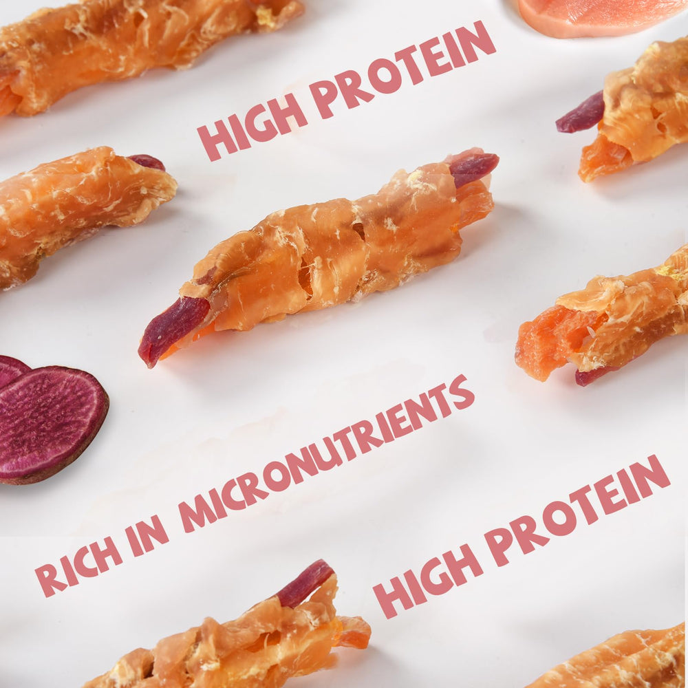Qualité poulet élevée dans les wraps Pawmate