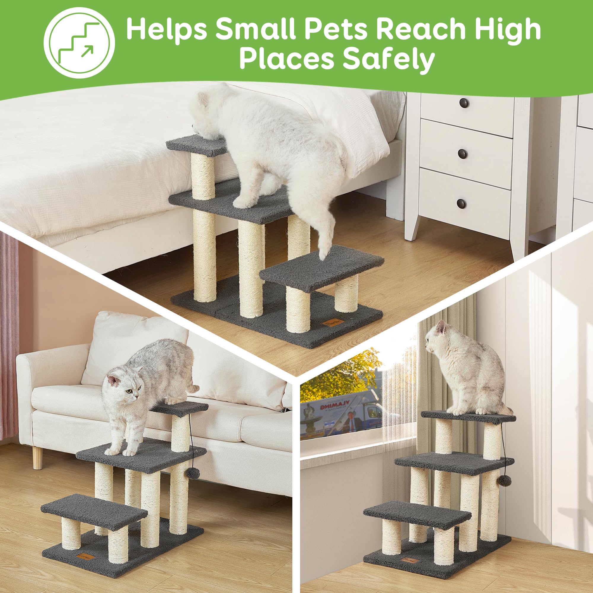 Pawque: poste de sisal envuelto para rascar naturalmente y proteger muebles