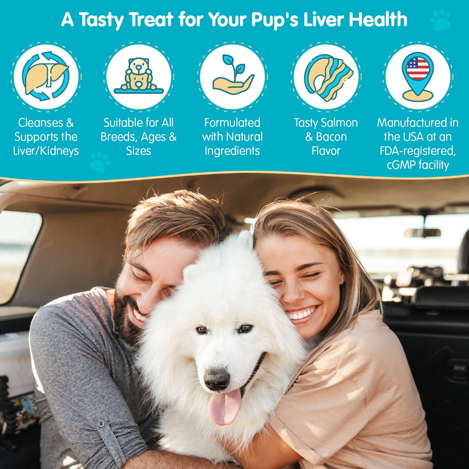 Pawsitive Wanderfound Pets Milk Thistle: uso diario para apoyar funciones renales y hepáticas.