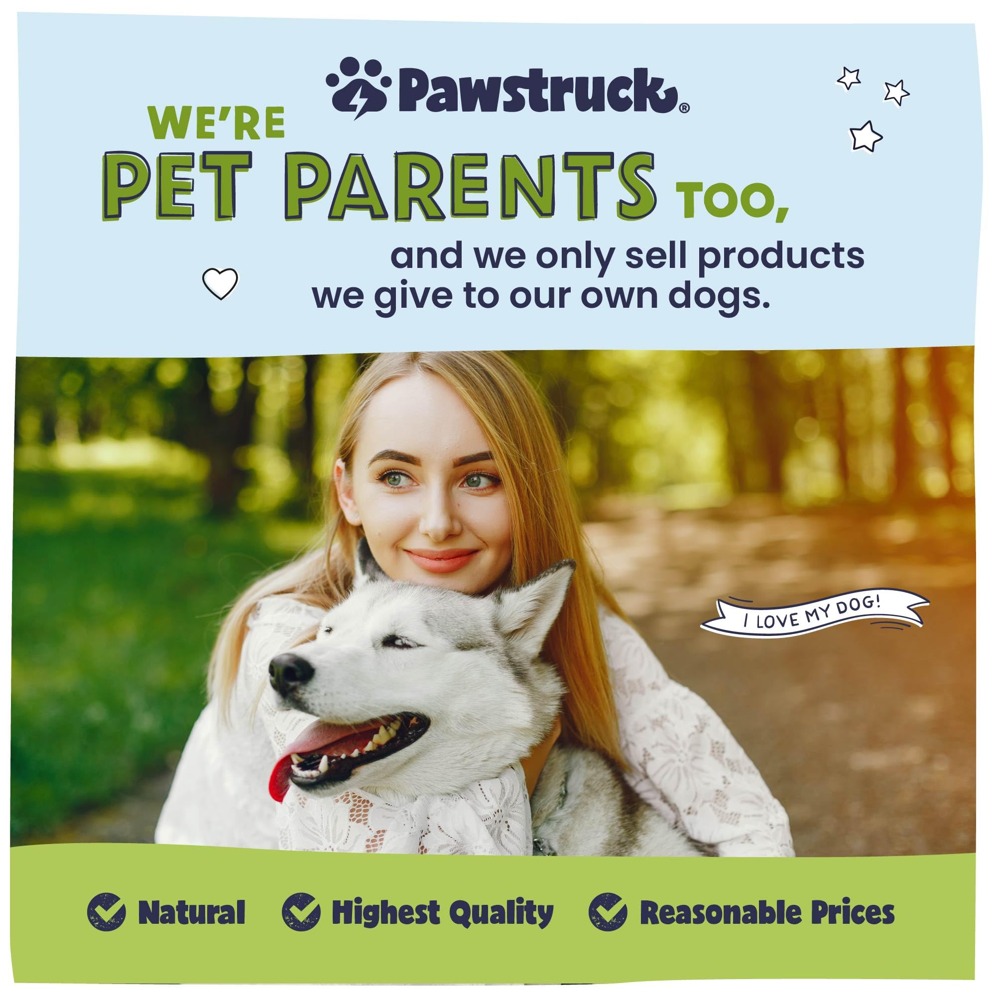 Pawstruck mix de premios naturales, apto para todas las razas.