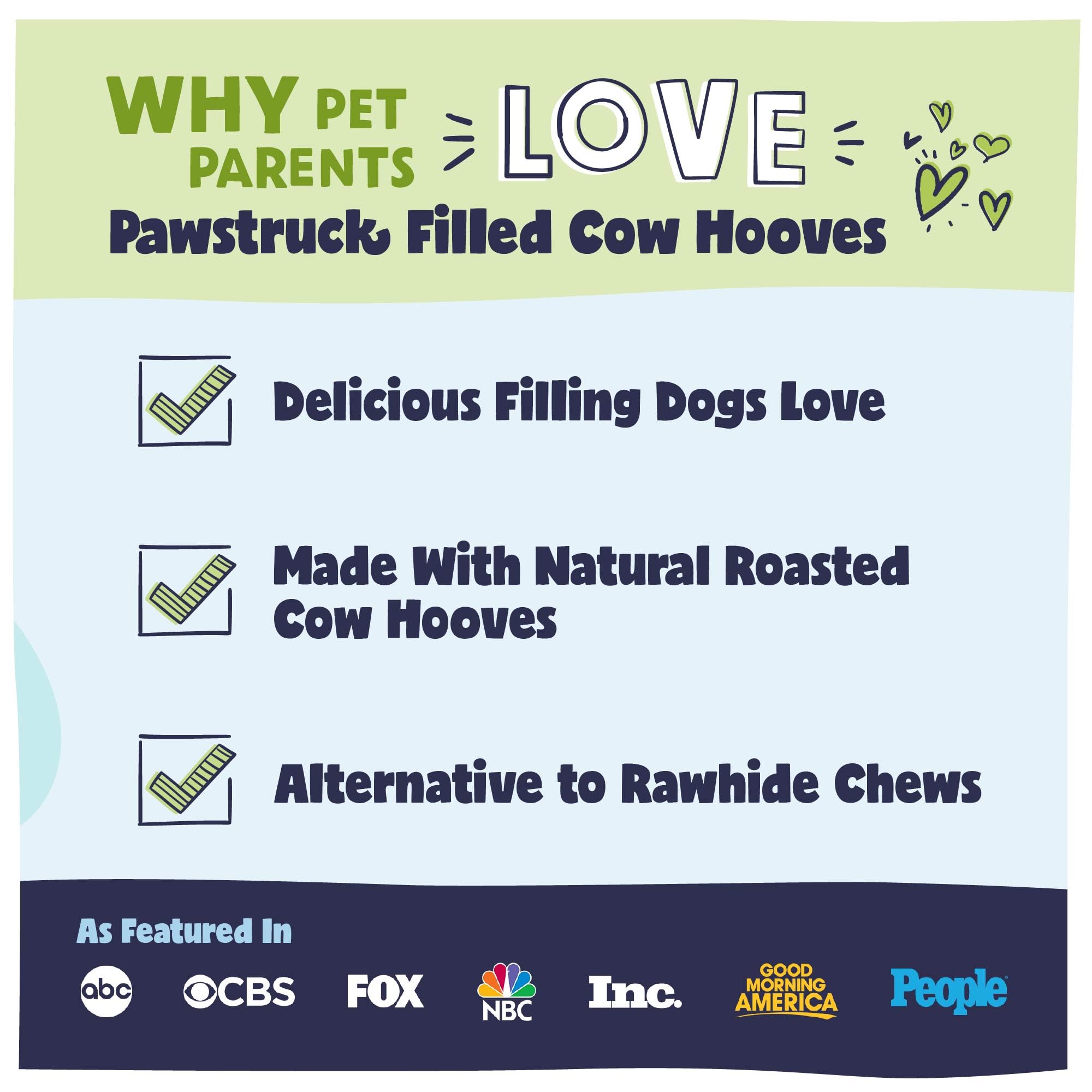 Pawstruck golosinas dentales duraderas: opción de masticación para perros