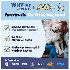Pawstruck hecho en EE.UU., producción segura y control de calidad.