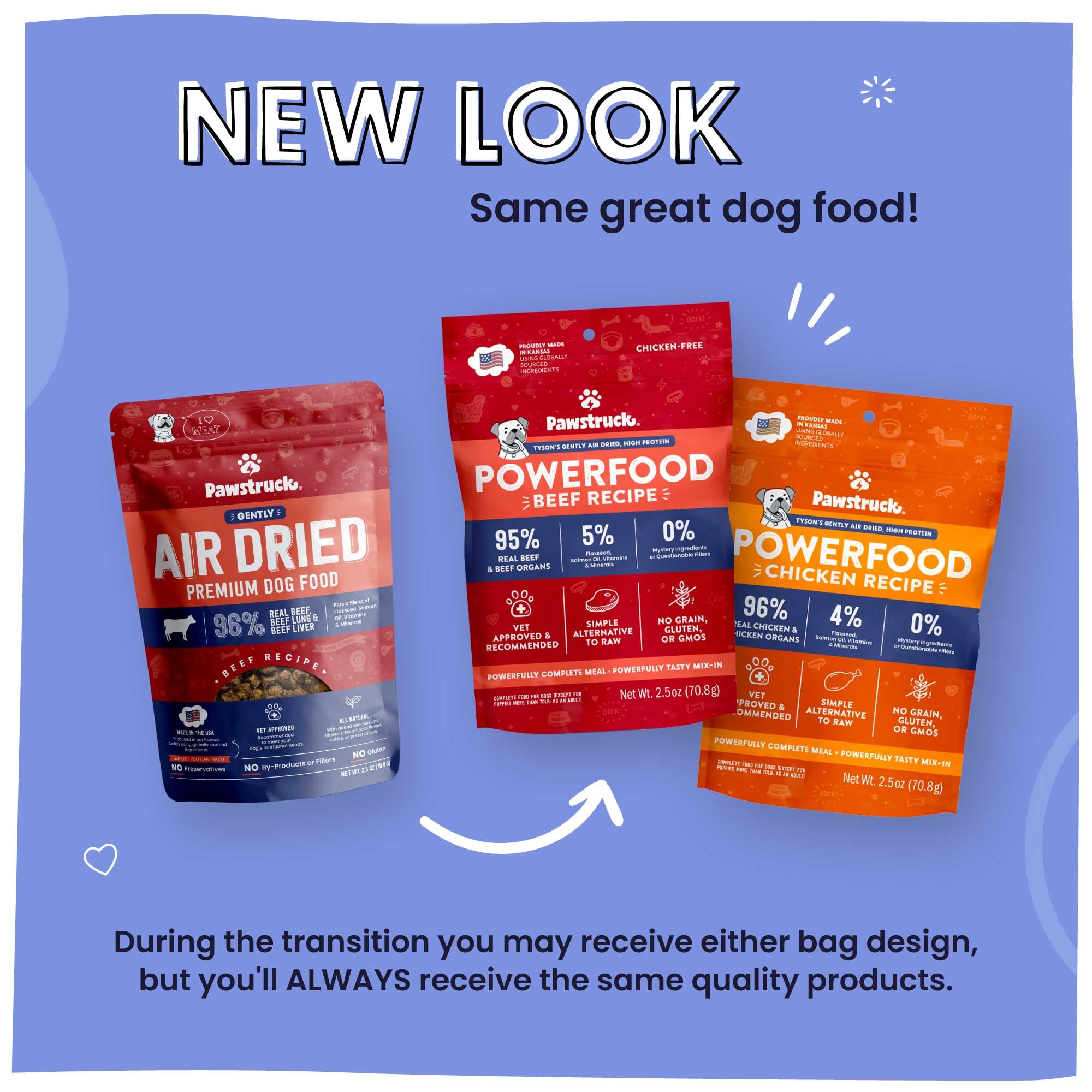 Pawstruck Prueba 2.5 oz, conveniente para experiencia sin compromiso.