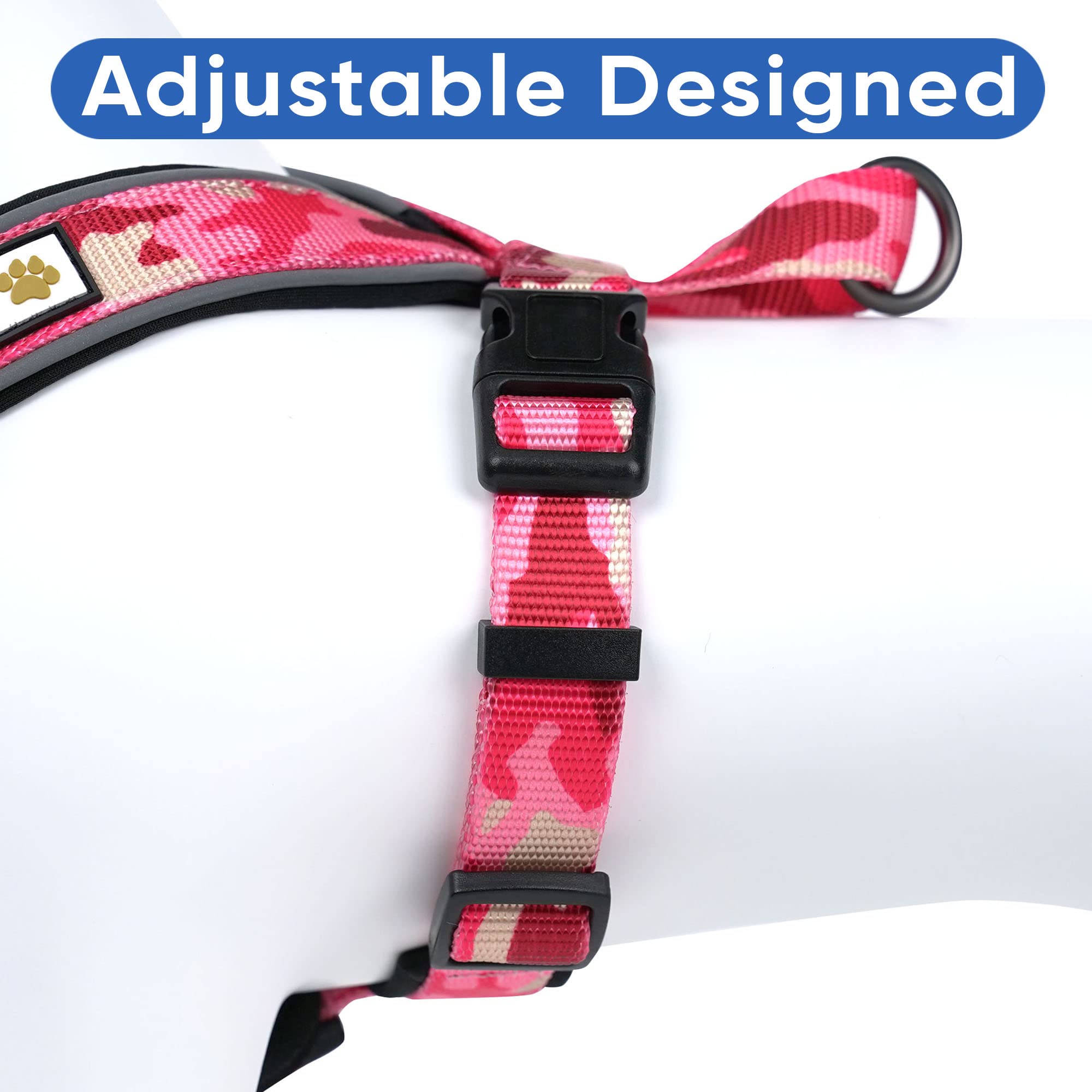 Pawtitas diseño ergonómico acolchado para mayor confort.