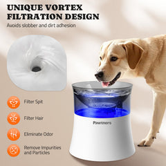 Pawtners indicador de nivel de agua para recargas oportunas