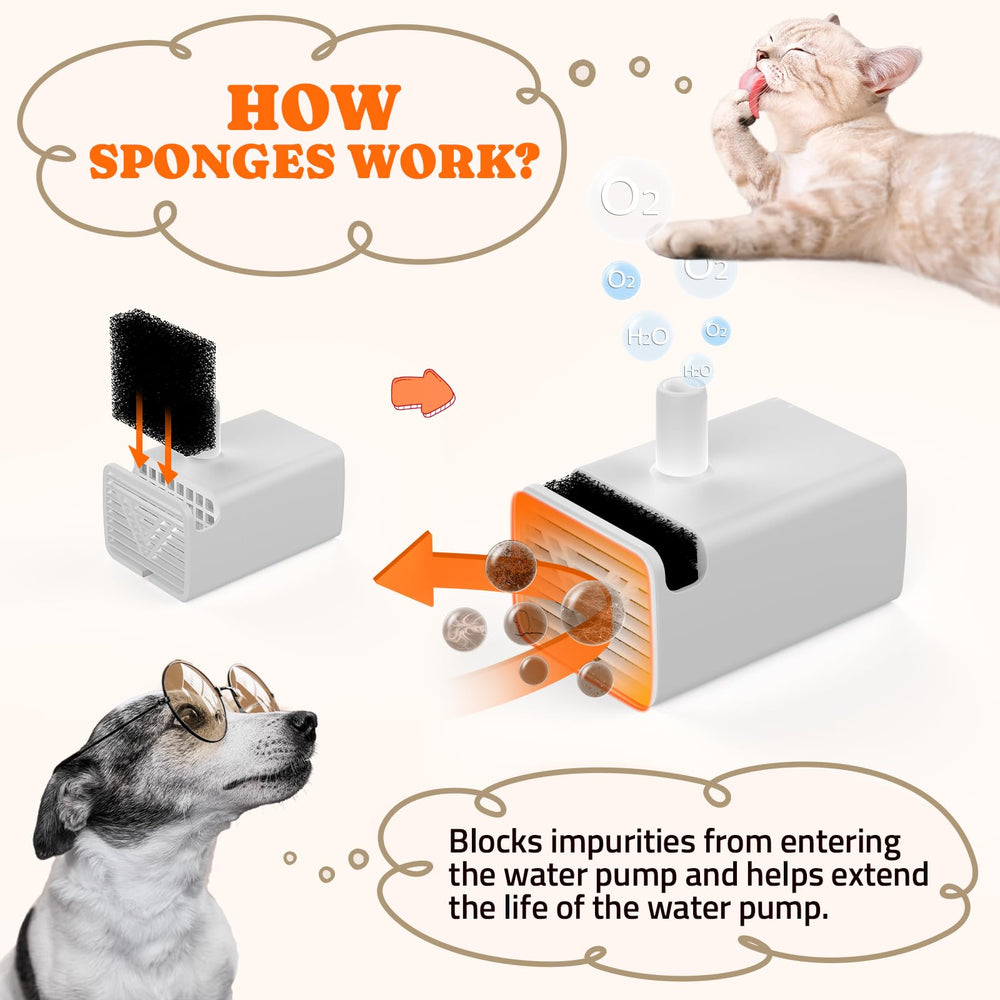 Pawtners tela no tejida de filtración, captura partículas finas y pelos.