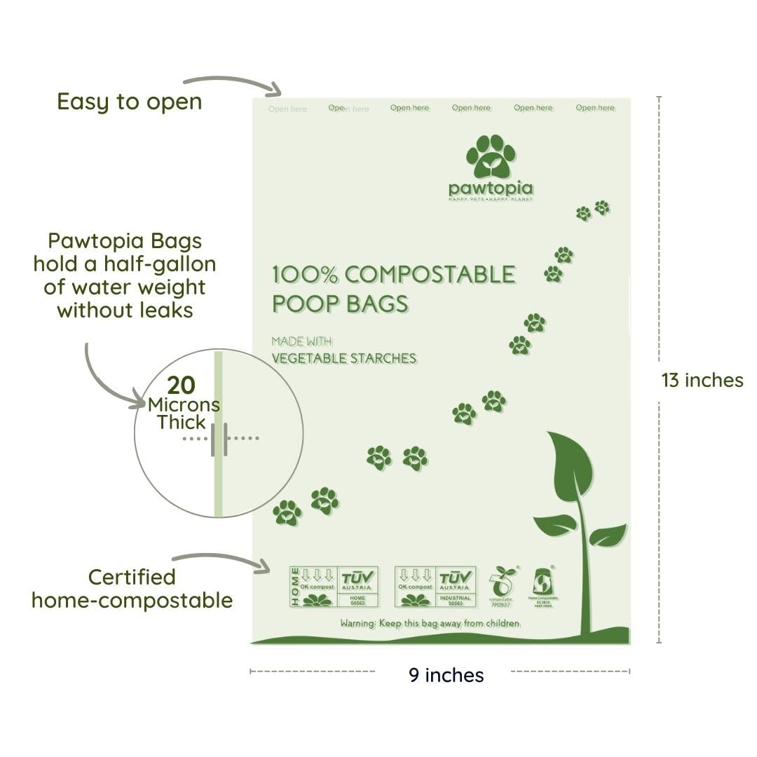 Certifications OK Compost Industrial et OK Compost Home garanties par Pawtria.