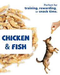 PAWUP Ingredientes de alta calidad: pollo y pescado.