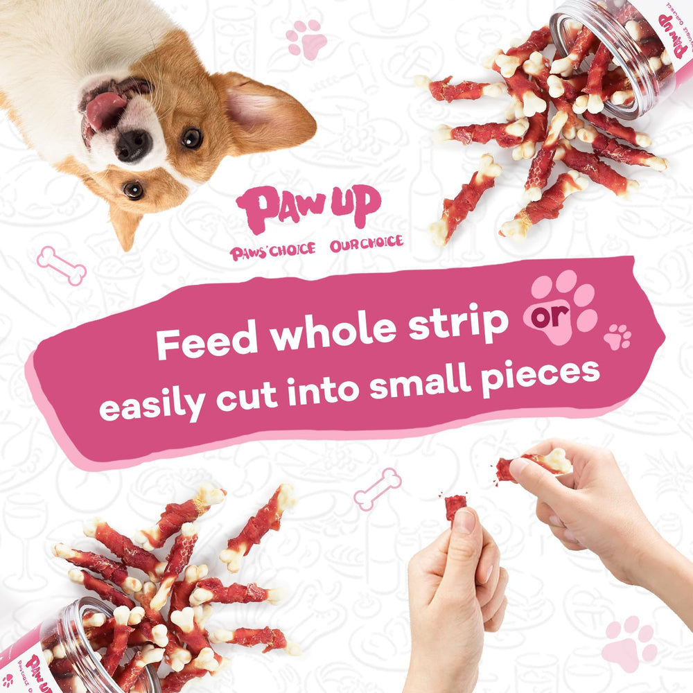 PAWUP Sin cuero crudo, opción más limpia para masticar