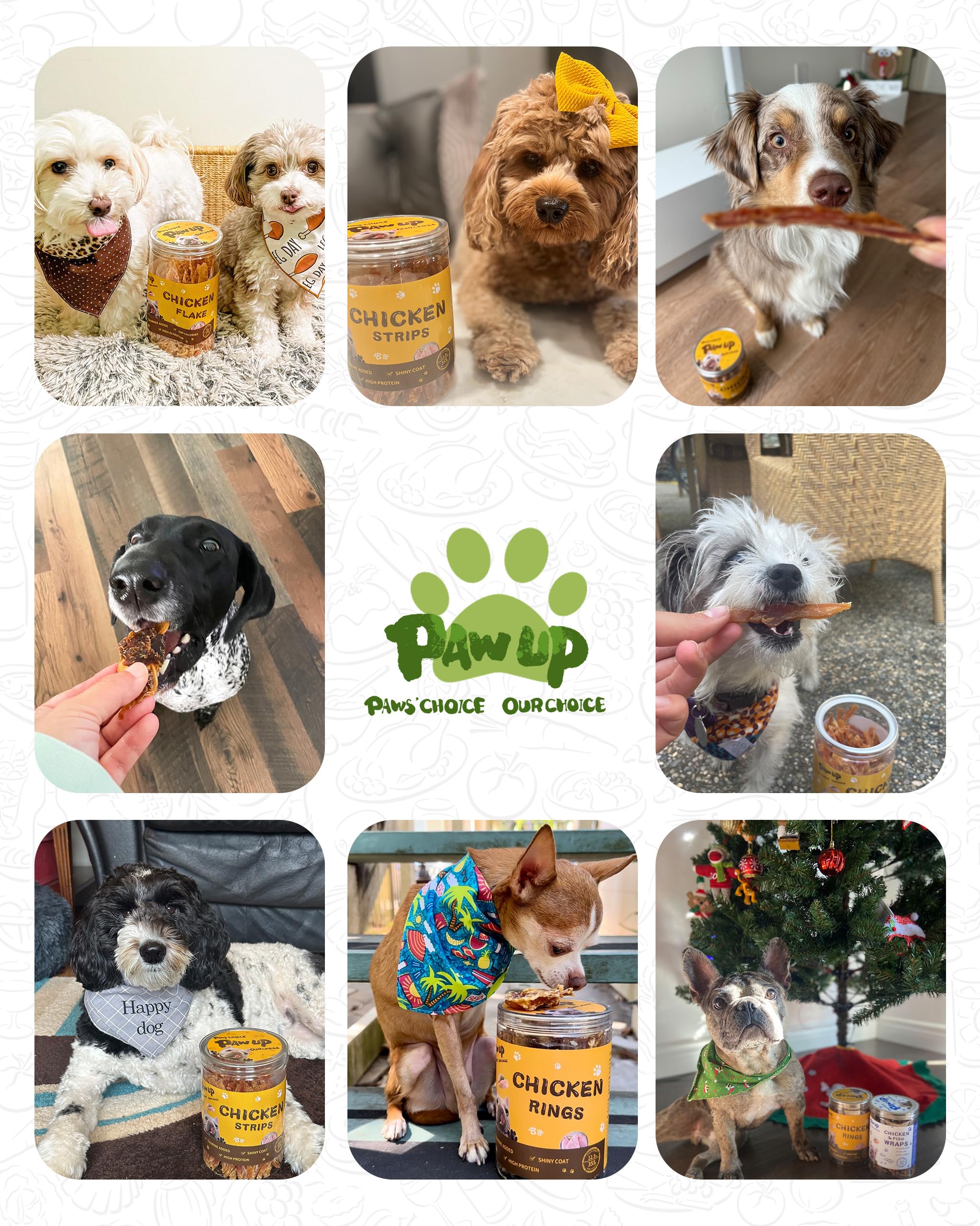 PAWUP Presentación de 12,5 oz, conveniente para compartir en entrenamiento