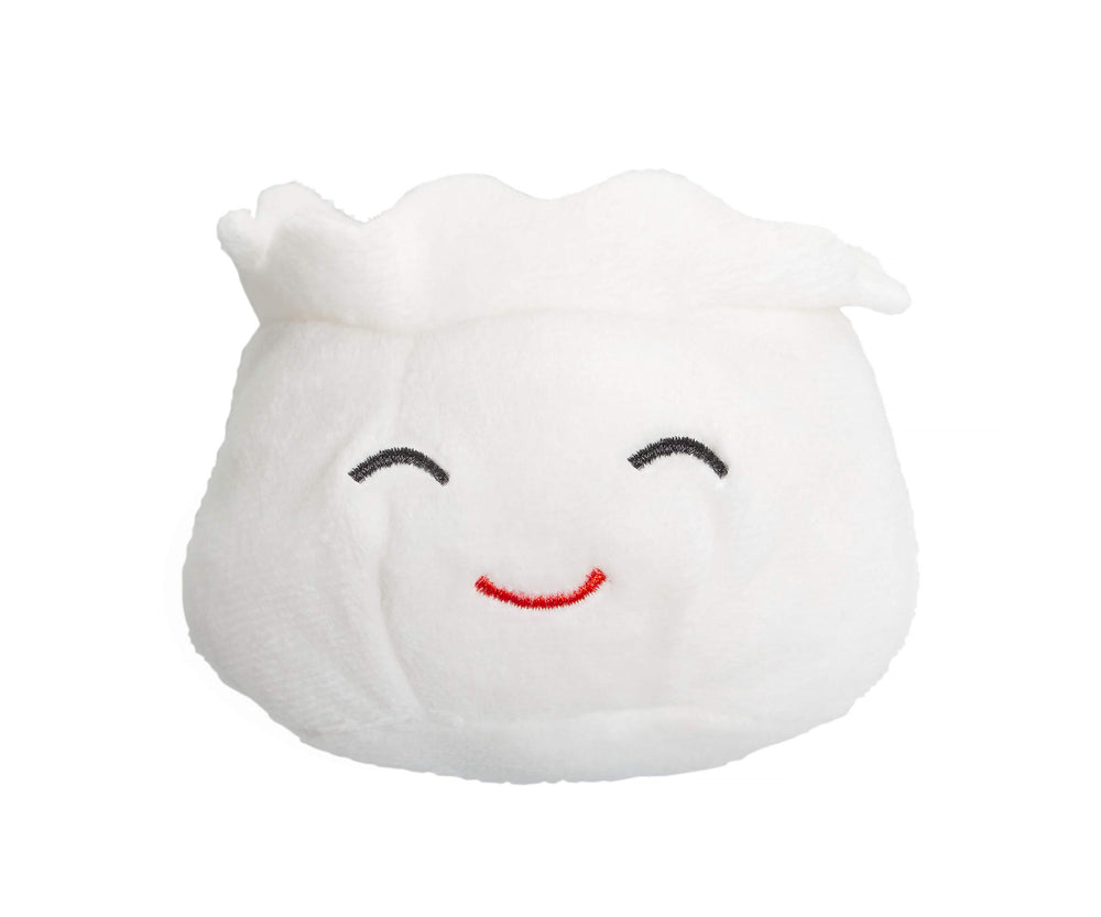 Pearhead Dim Sum: diseño dumpling adorable, ideal para fotos y regalos.