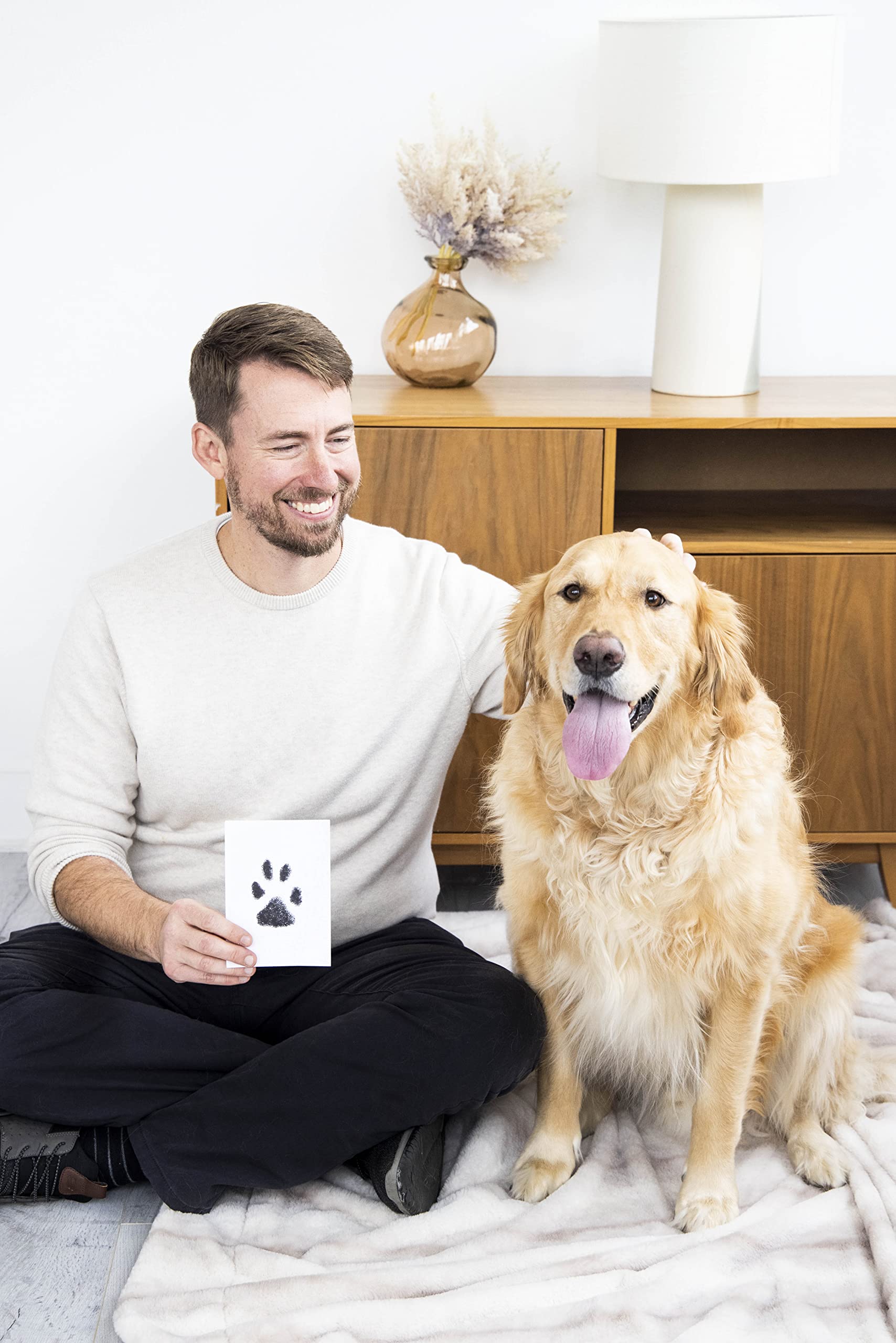 Pearhead regalo para amantes de mascotas: tarjeta de impresión para recuerdo.
