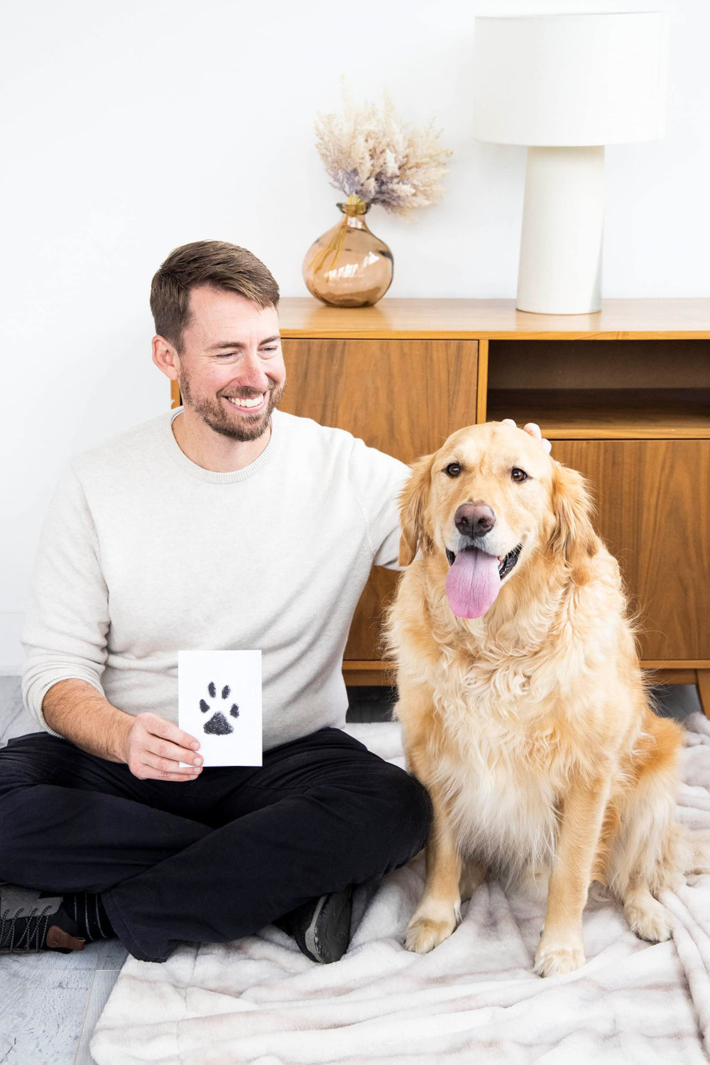 Pearhead regalo para amantes de mascotas: tarjeta de impresión para recuerdo.