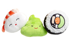 Pearhead Sushi peluche rouleau sushi : stimule le jeu et l’interaction.