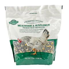 Pecking Order 9328: semillas de girasol crujientes aportando aceites saludables
