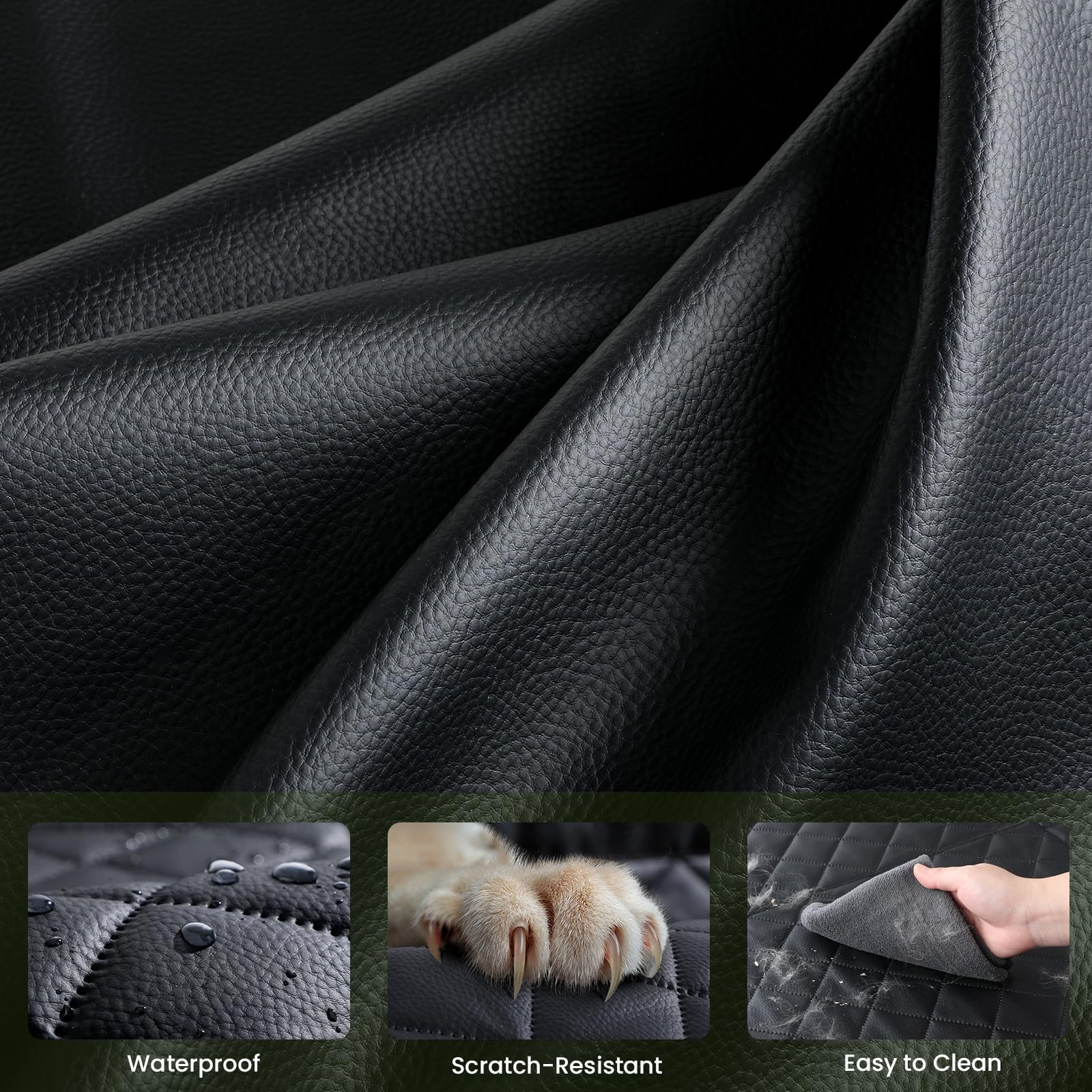 Pecute con bolsillos integrados para ordenar objetos del viaje.