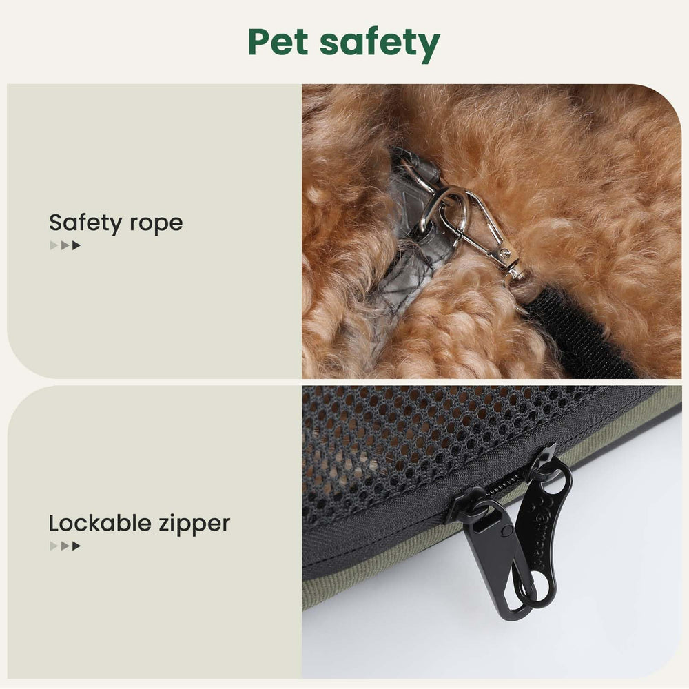 Pecute base acolchada removible y funda fácil de limpiar