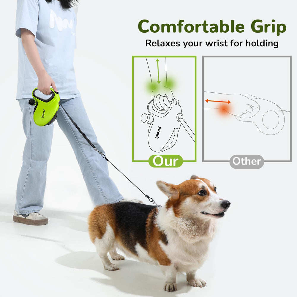 Pecute mango ergonómico de agarre cómodo para largas caminatas