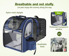 Mochila Pecute, interior acolchado y funda lavable para descanso cómodo