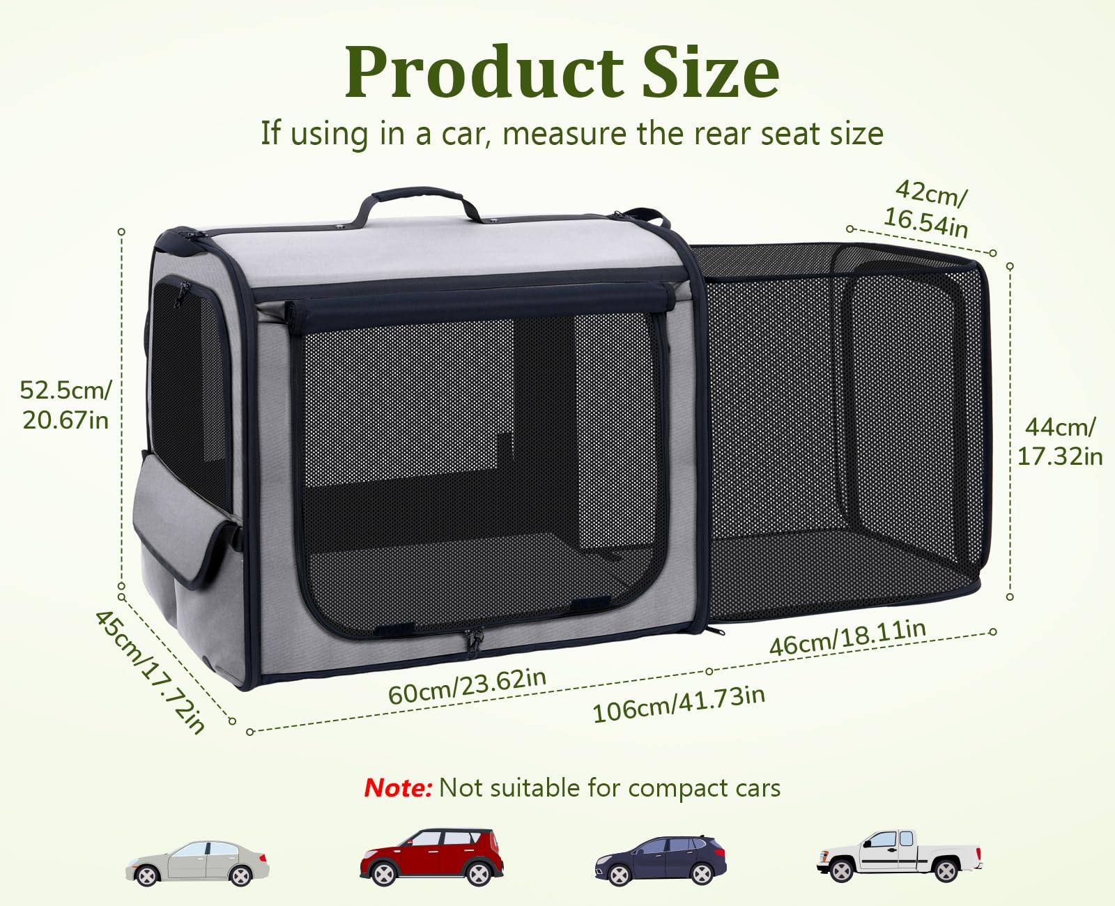 Pecute Portador para uso interior y exterior, transporte versátil.