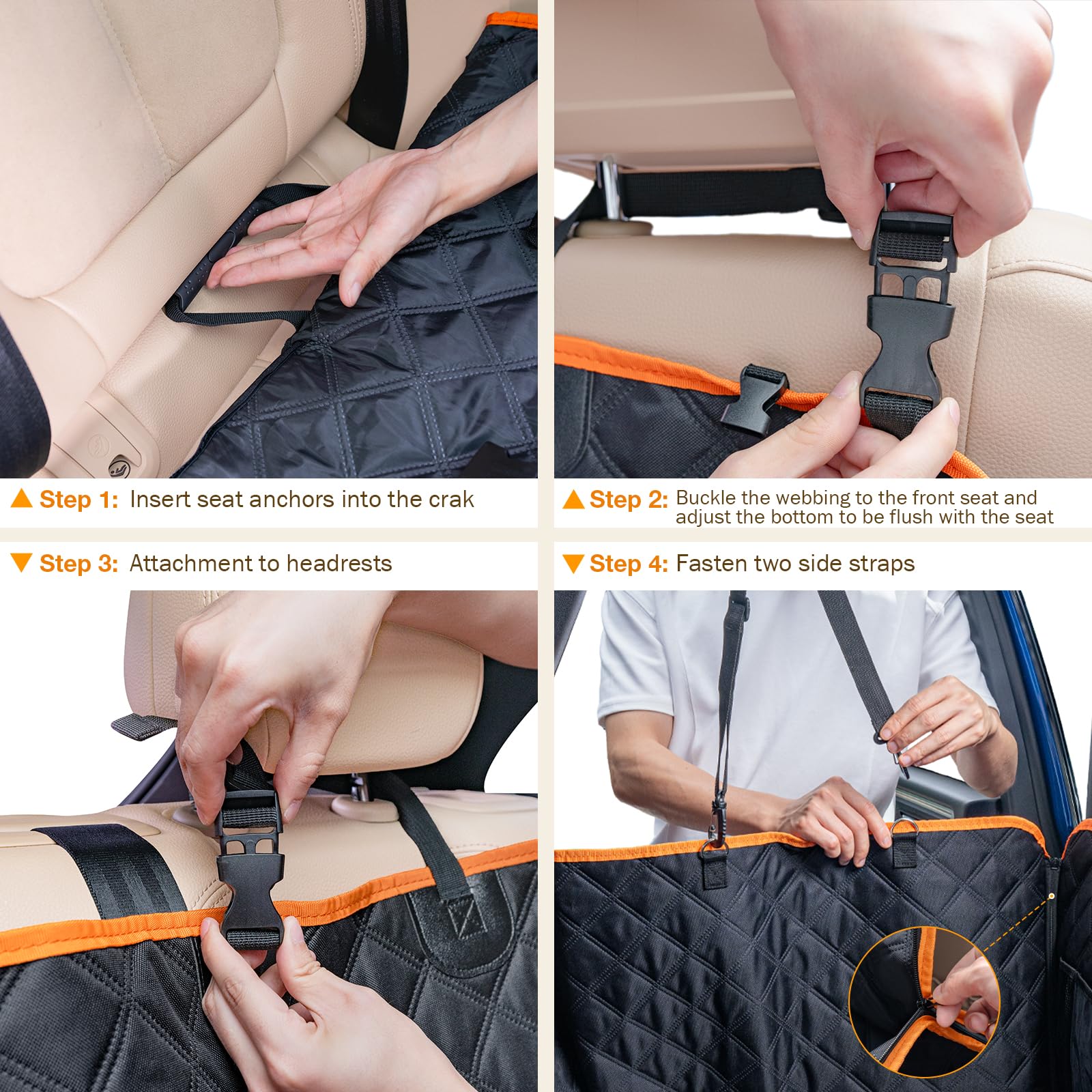 Pecute sistema-sujecion-cinto-collar garantiza mayor seguridad para el perro.