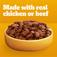 Pedigree Choice Cuts en salsa, envase fácil de abrir sin desorden