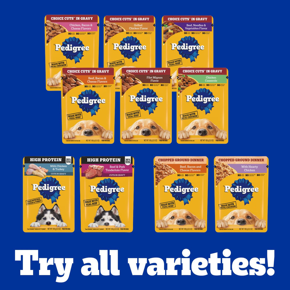 Pedigree Choice Cuts Gravy ayuda a la hidratación del perro