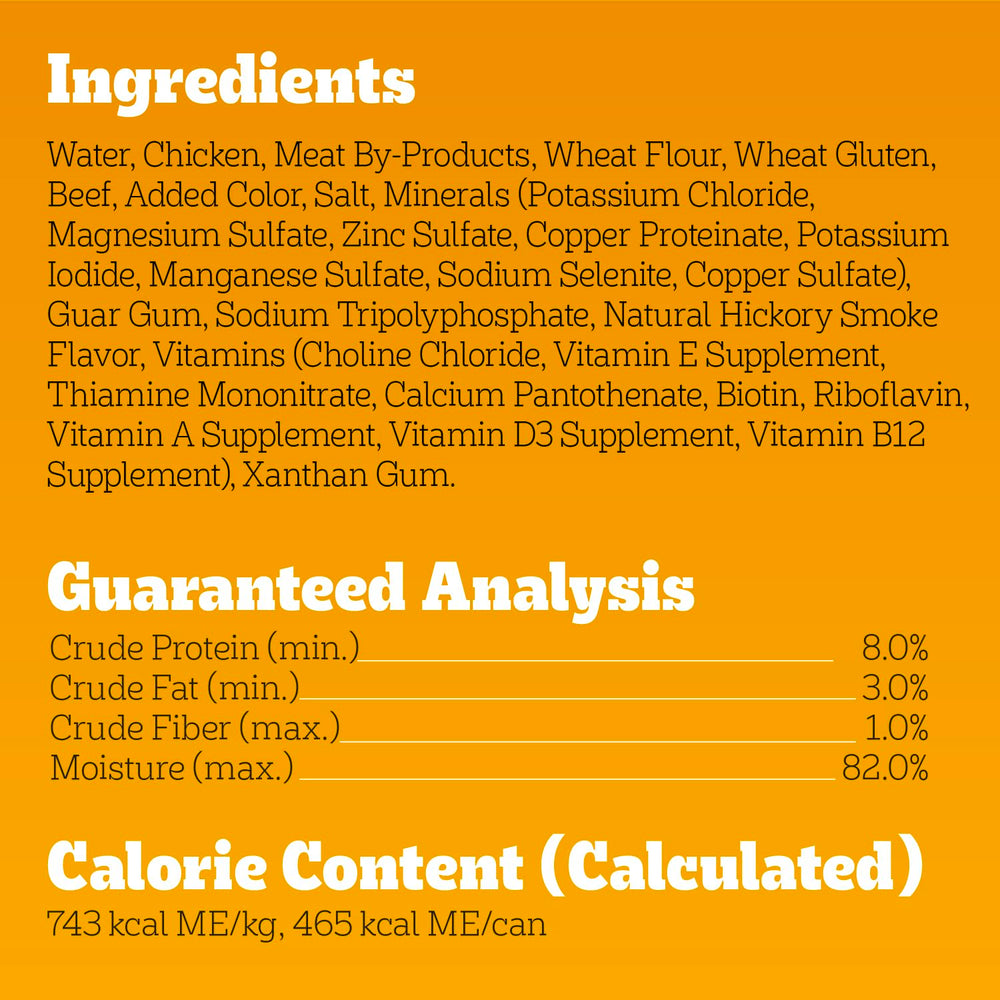 Pedigree Choice Cuts en salsa carne fabricado en EE.UU. con estándares de calidad.