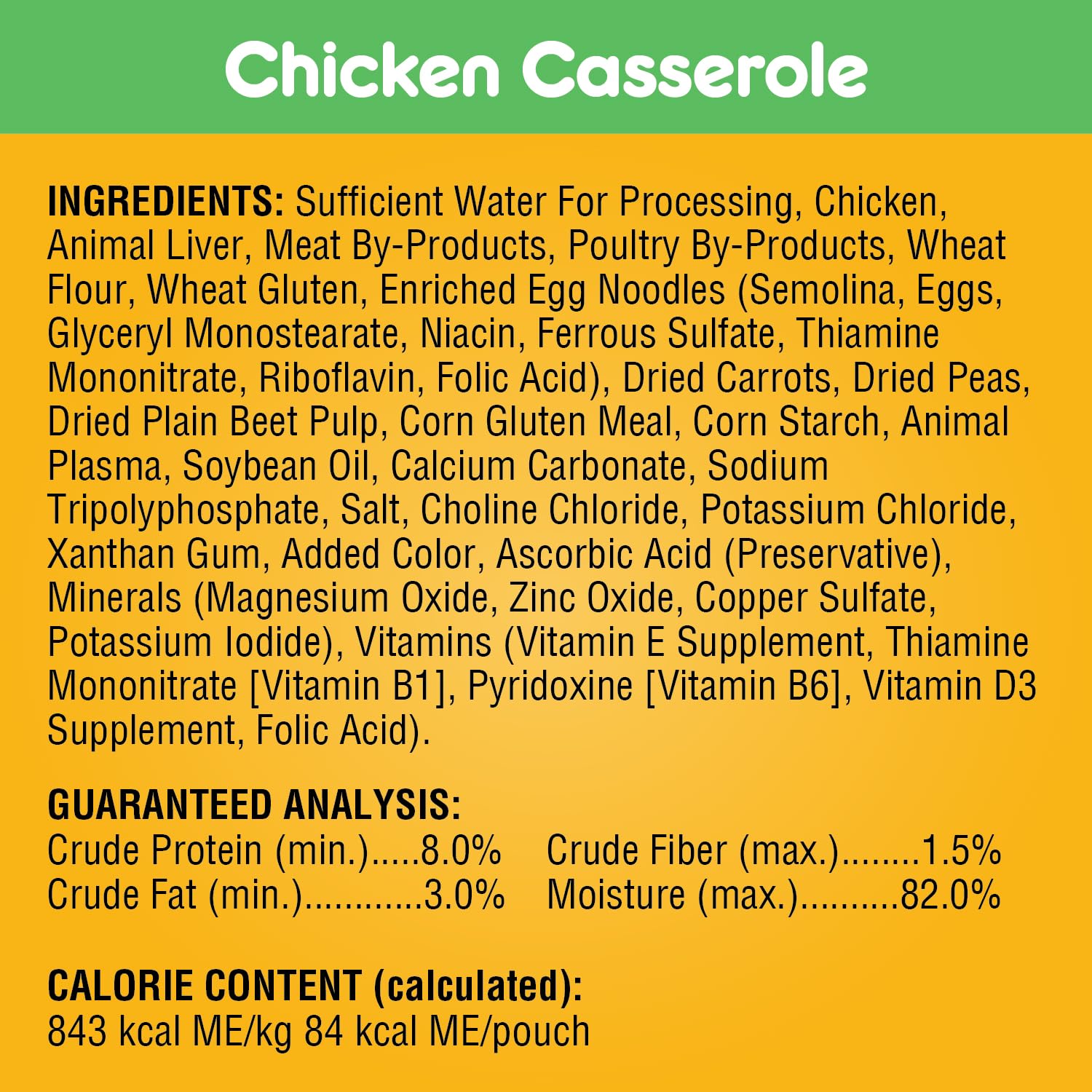 Pedigree Cortes Selectos en Salsa, sin azucar añadida para sabor natural.