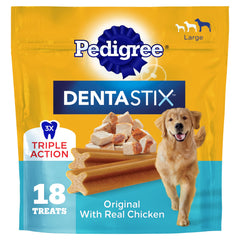 Pedigree Dentastix forma X dental para limpieza diaria de dientes
