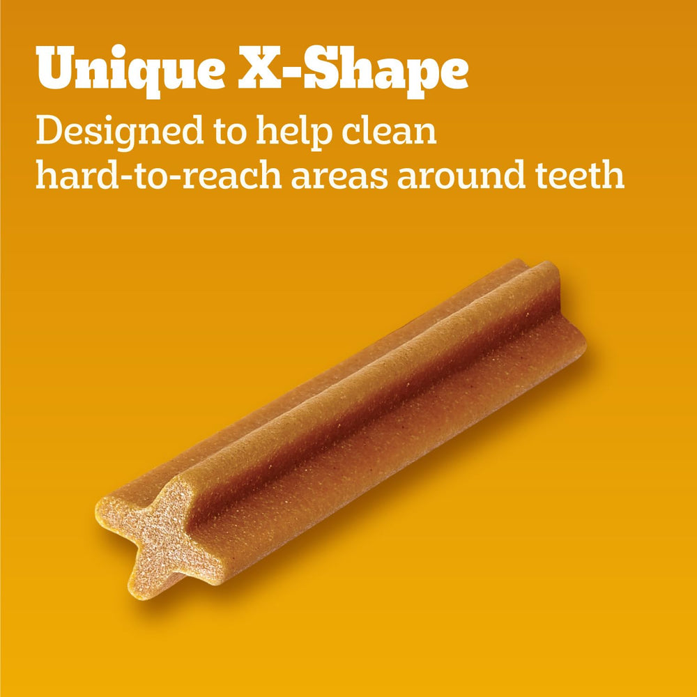Pedigree Dentastix gran perro fresco: aliento más agradable tras la merienda.