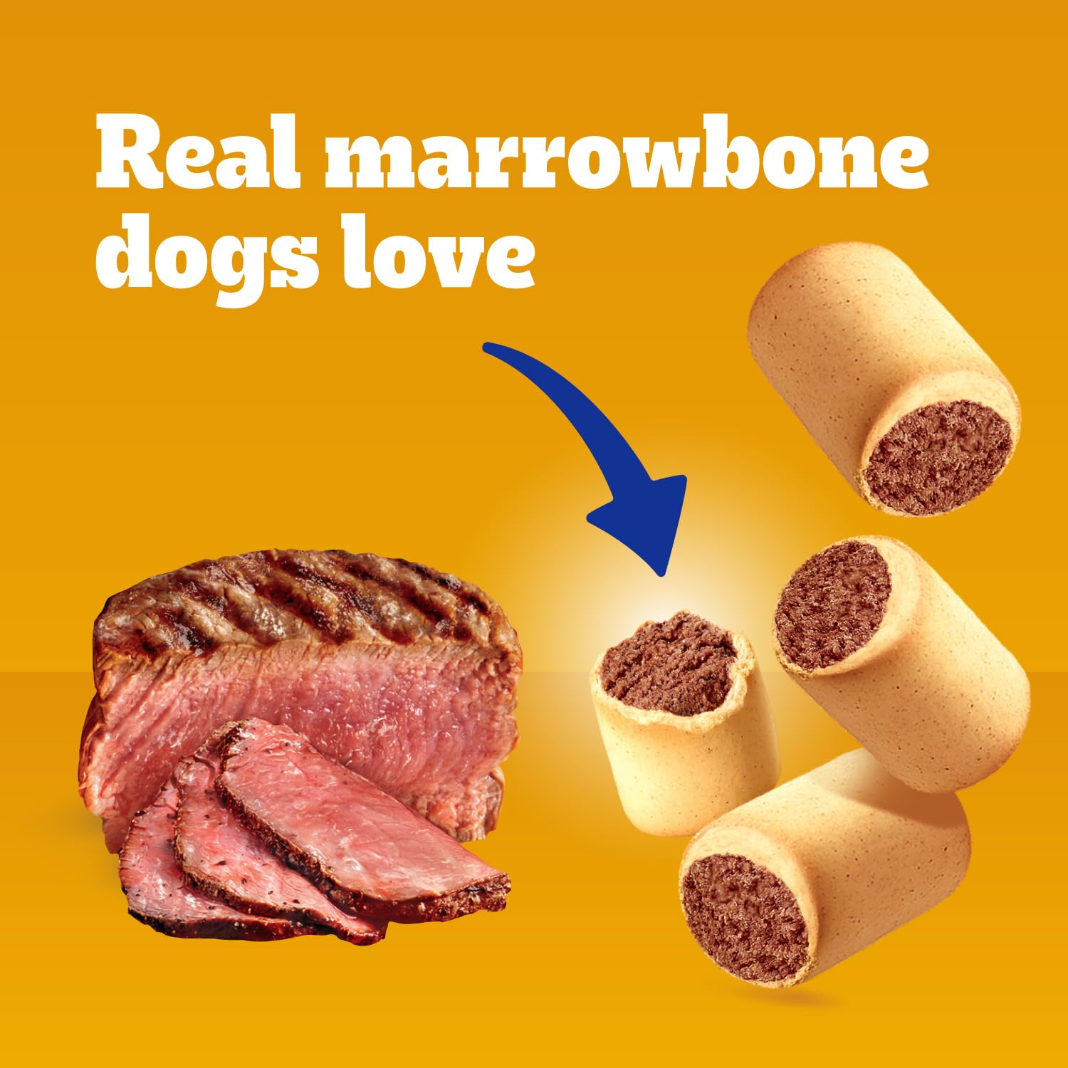 Pedigree MarroBone galleta crujiente, snack para entrenamiento