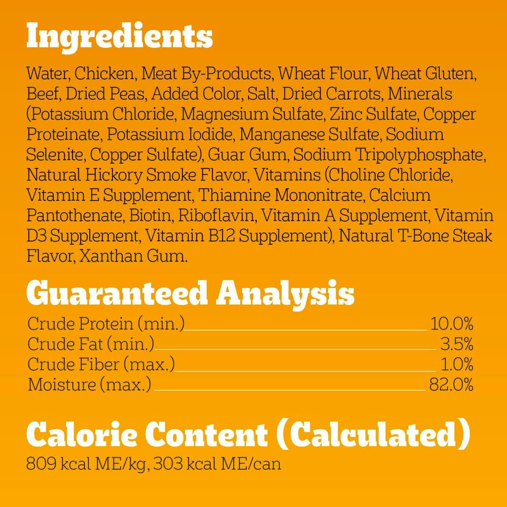 Pedigree pequeño-perro sabor filete y verduras, favorece horarios consistentes de comida.