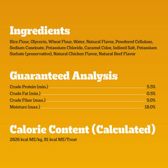 Pedigree Twisty Chews: libre de cuero, opción segura para masticar.
